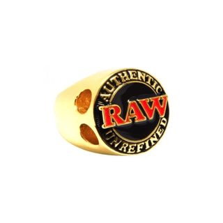 RAW' Championship Ring & Cigarette Holder | Gold
