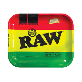 RAW' Rasta Rolling Tray | 28x34cm.