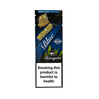 KINGPIN' Hemp Blunt Wraps | Blueberry - x4
