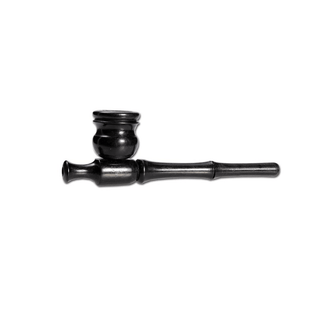 Pipa din lemn 'EBONY' Black | 15cm