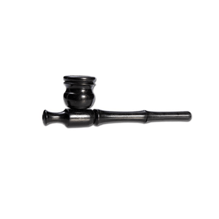 Wooden Pipe 'EBONY' Black | 15cm