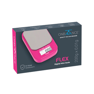 ON BALANCE FL-200 Pink Precision Digital Scale | 0.01-200g.