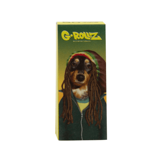 Filtre din carton 'G-ROLLZ' Reggae | Galbene - x50