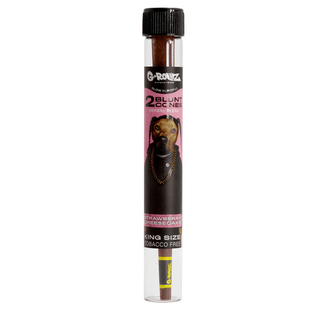 Pre-rolled Blunt 'G-ROLLZ' Strawberry Cheesecake Herbal Mix with Infused Terpenes | x2