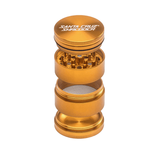 ‘SANTA CRUZ’ Gold Grinder | 4-Piece - 54mm