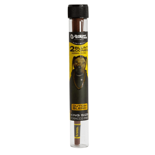 Pre-rolled Blunt 'G-ROLLZ' Dutch Blend Herbal Mix with Infused Terpenes | x2