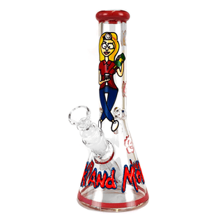 Bong din sticla 'URBAN CREW' Cartoon Girl | 25cm