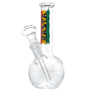 Bong din sticla 'RASTA' Flag | 16cm