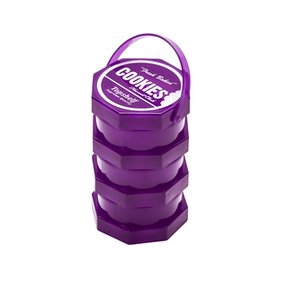 Storage Jar 'COOKIES' Regular | 3-Part
