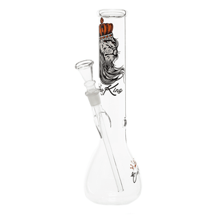 Bong din sticla 'SMOKING' Lion | 27cm