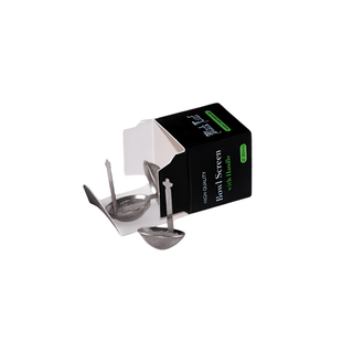 Site metalice 'BLACK LEAF' Conice pentru Bong / Pipa 'SPOON' | 20mm - x3