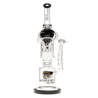 Bong din sticla 'TSUNAMI' Electric Ball Arm | 43cm