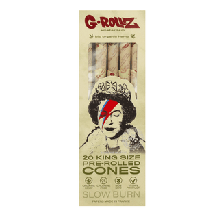Conuri pre-rulate din canepa ‘G-ROLLZ’ Lizzie Stardust | King Size - x20