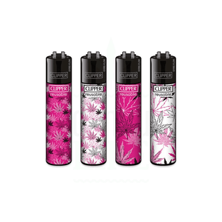 CLIPPER' Pink Leaves II Lighter
