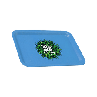 ‘BLACK LEAF' Hemp Fibre Rolling Tray | 17.7x12.6cm
