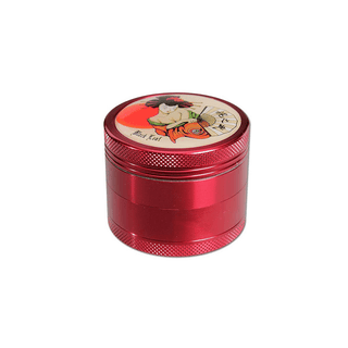 Grinder 'BLACK LEAF' Geisha | 4-Part - 40mm.