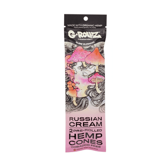 Pre-rolled Blunt 'G-ROLLZ' Hemp | Russian Cream - x2