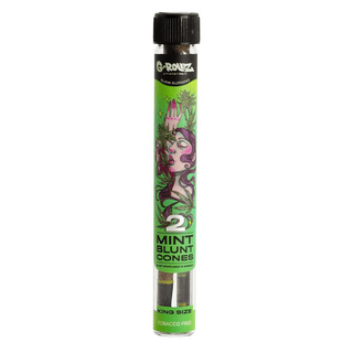 Pre-Rolled Blunt ‘G-ROLLZ’ Mint ‘MINT’ Green | x2