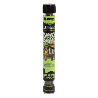 Blunt pre-rulat 'G-ROLLZ' din canepa 'GREEN PUNCH' cu terpeni infuzati | x2
