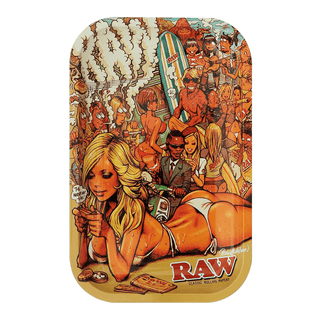 Tava de rulat 'RAW & RJB' Summer Beach | 17,5x27,5cm
