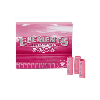 Filtre din carton 'ELEMENTS' pre-rulate | Roz - x21