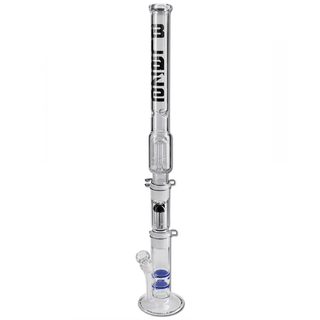 Bong din sticla 'BLAZE' Multi-Level Cylinder | 80cm