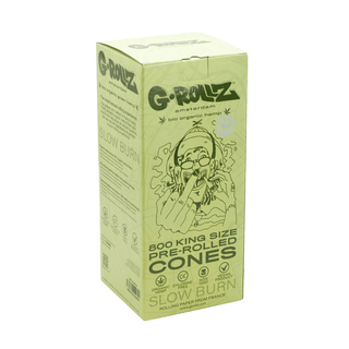 Conuri pre-rulate 'G-ROLLZ' din canepa | King Size - x800