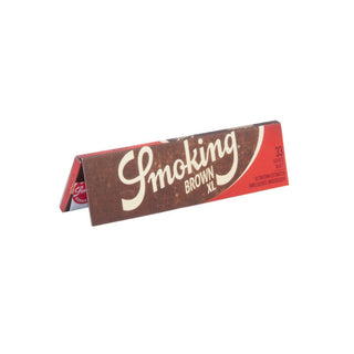 SMOKING' Brown XL UltraThin Papers | King Size Wide - x33