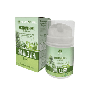Gel cu CBD pentru corp 'PLANT OF LIFE' Canna Aloe Vera | 250mg. - 50ml