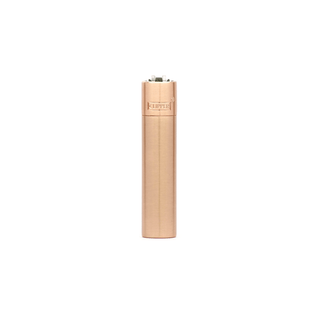 CLIPPER Metal Lighter with Box | Gold Rose
