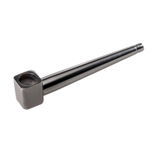 Pipa din aluminiu 'ROLLER' Silver | 10,4cm