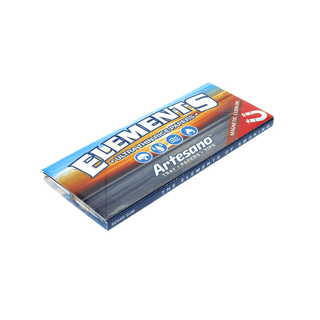 Foite & Filtre cu santier ‘ELEMENTS’ din orez | King Size Slim – x32