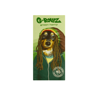 G-ROLLZ Reggae Hemp Rolling Papers & Filters | King Size Slim - x50