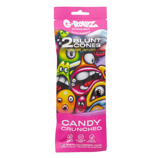 Pre-rolled Blunt 'G-ROLLZ' Candy Crunched Hemp with Infused Terpenes | x2