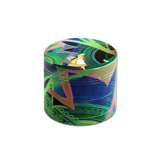 Grinder 'BLACK LEAF' Alice | 4-Parti - 54mm