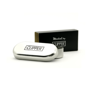 Metal Lighter 'CLIPPER' with Box | Rainbow