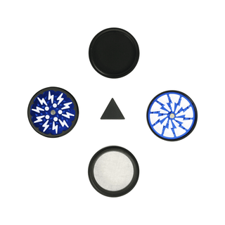 Grinder 'AFTER GROW' Blue 'THORINDER' | 4-Part - 50mm.