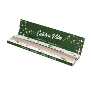 VIBES' Organic Hemp Rolling Papers | King Size Slim - x33