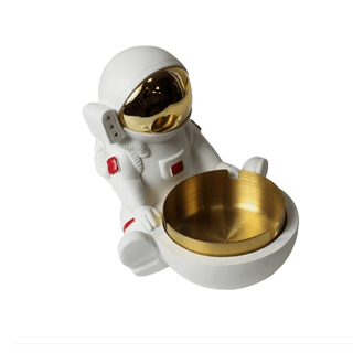 Ashtray 'ASHTRONAUT' Gold | 16.5cm.