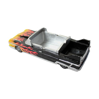 Ashtray 'FLAME CAR' Black | 24.5cm.