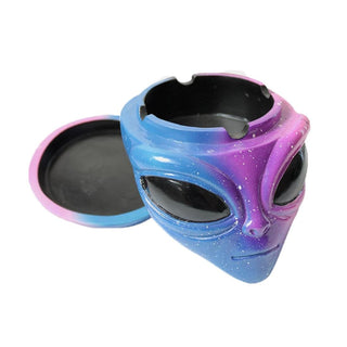 Ashtray 'PURPLE' Alien | 13cm.