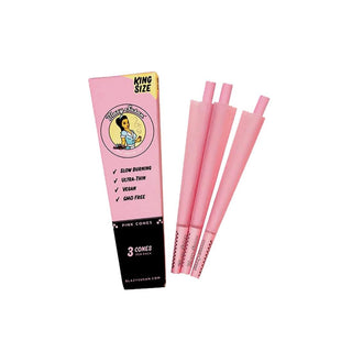 Conuri pre-rulate 'BLAZY SUSAN' Roz | King Size - x3