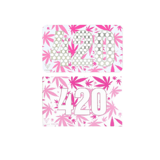 Grinder Card 'V-SYNDICATE' 420 Pink