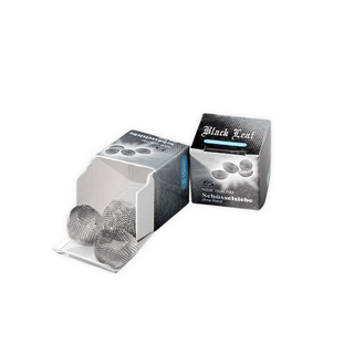 Site metalice 'BLACK LEAF' Conice pentru Bong / Pipa 'NO RIM' | 15mm - x5