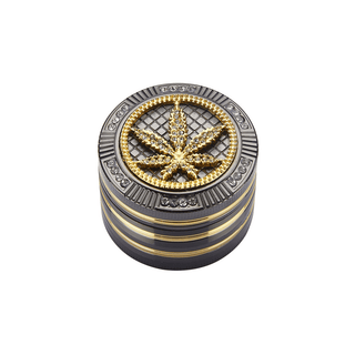 Grinder 'CHAMP HIGH' Leaf Bling | 4-Parti - 50mm