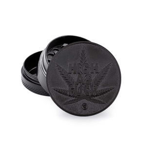 Grinder 'FIRE-FLOW' High As Fuck Black | 3-Part - 40mm.