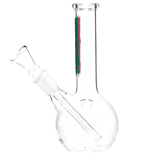Bong din sticla 'RASTA' Flag | 16cm