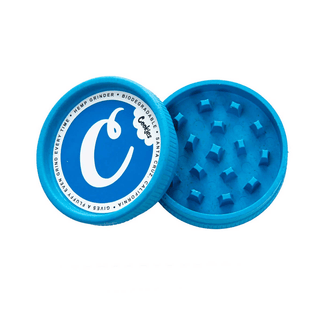 Grinder 'SANTA CRUZ & COOKIES' Albastru - Organic | 2 Parti - 55mm