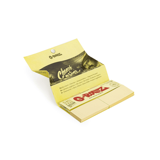 G-ROLLZ C&C Classic Organic Hemp Extra Thin Rolling Papers & Filters | King Size Slim - x50