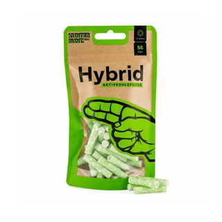 Filtre 'HYBRID' cu carbune activ + celuloza 'LIME' | 6,4mm - x55buc